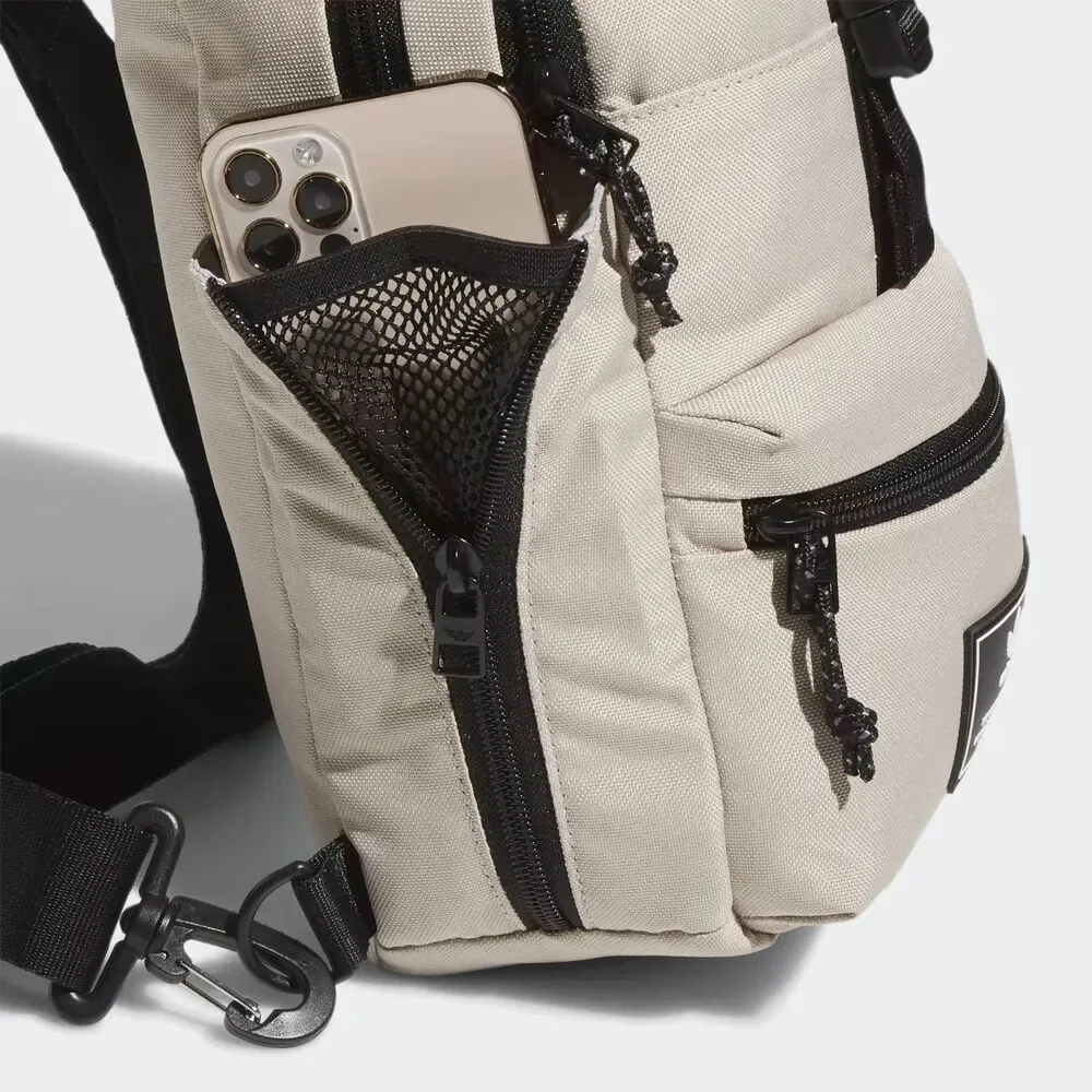 Adidas Utility 3.0 Sling Bag Beige Unisex‎ Shoulder Bag Crossbody IQ5498 NWT